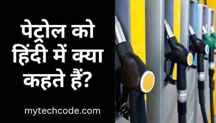 Petrol ko hindi mein kya kahate hain | पेट्रोल को हिंदी में क्या कहते हैं?